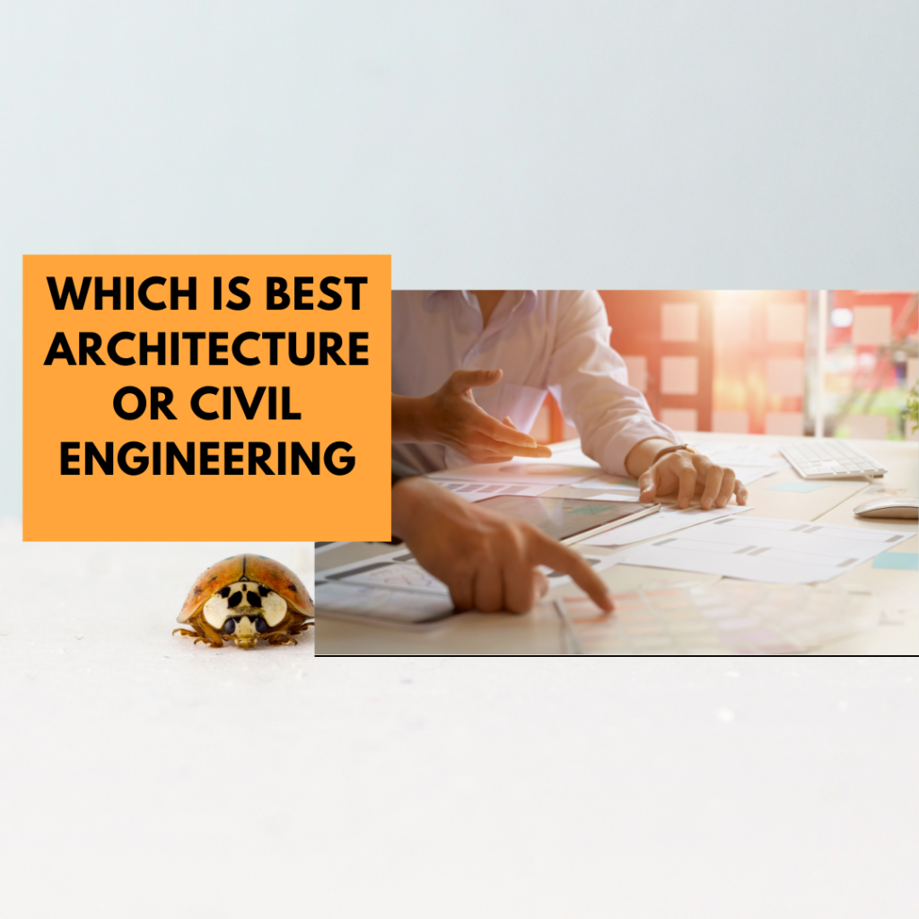 Which is best architecture or civil engineering